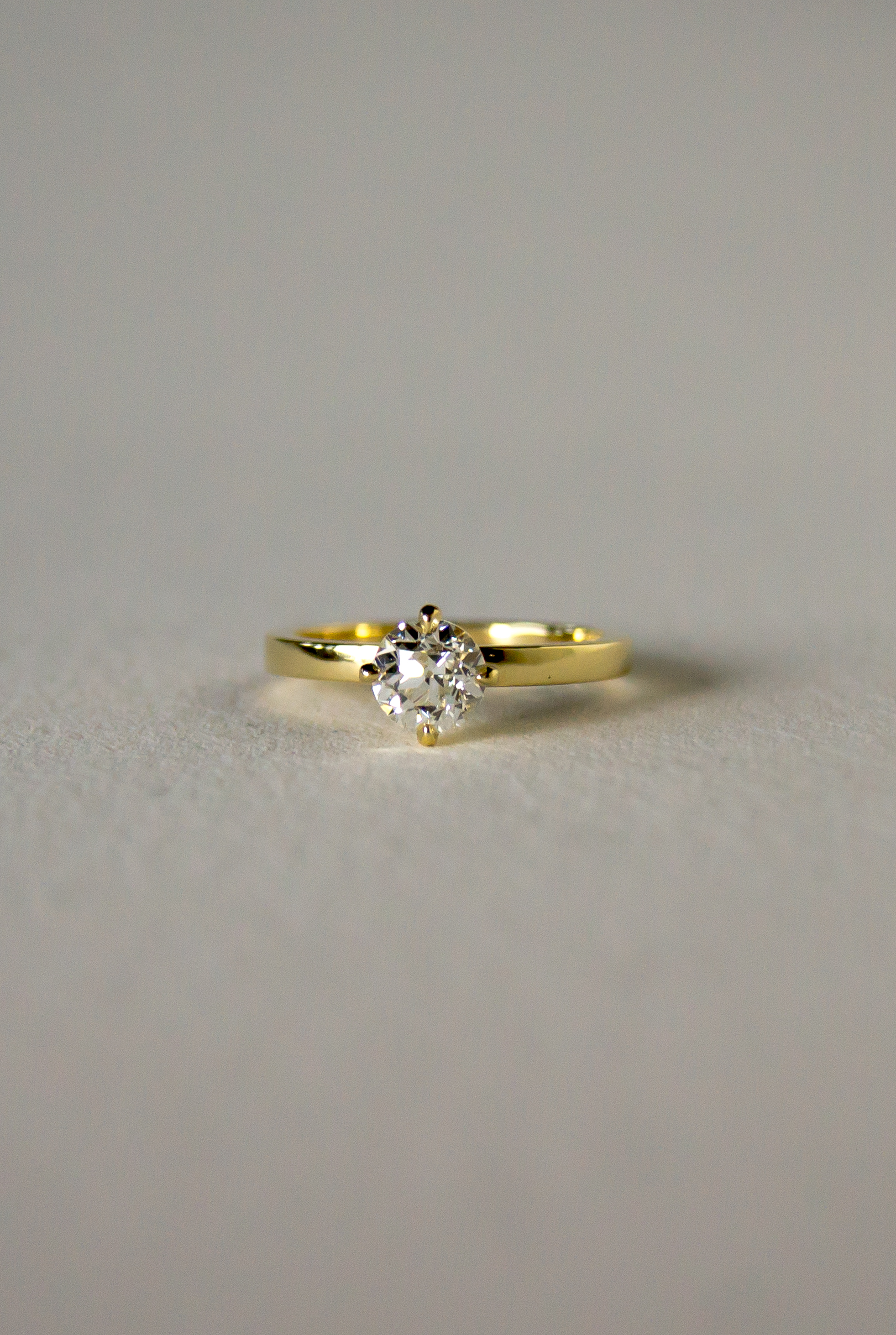 The Foundation Solitaire Ring