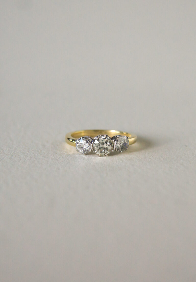 Old Cut Diamond Ring