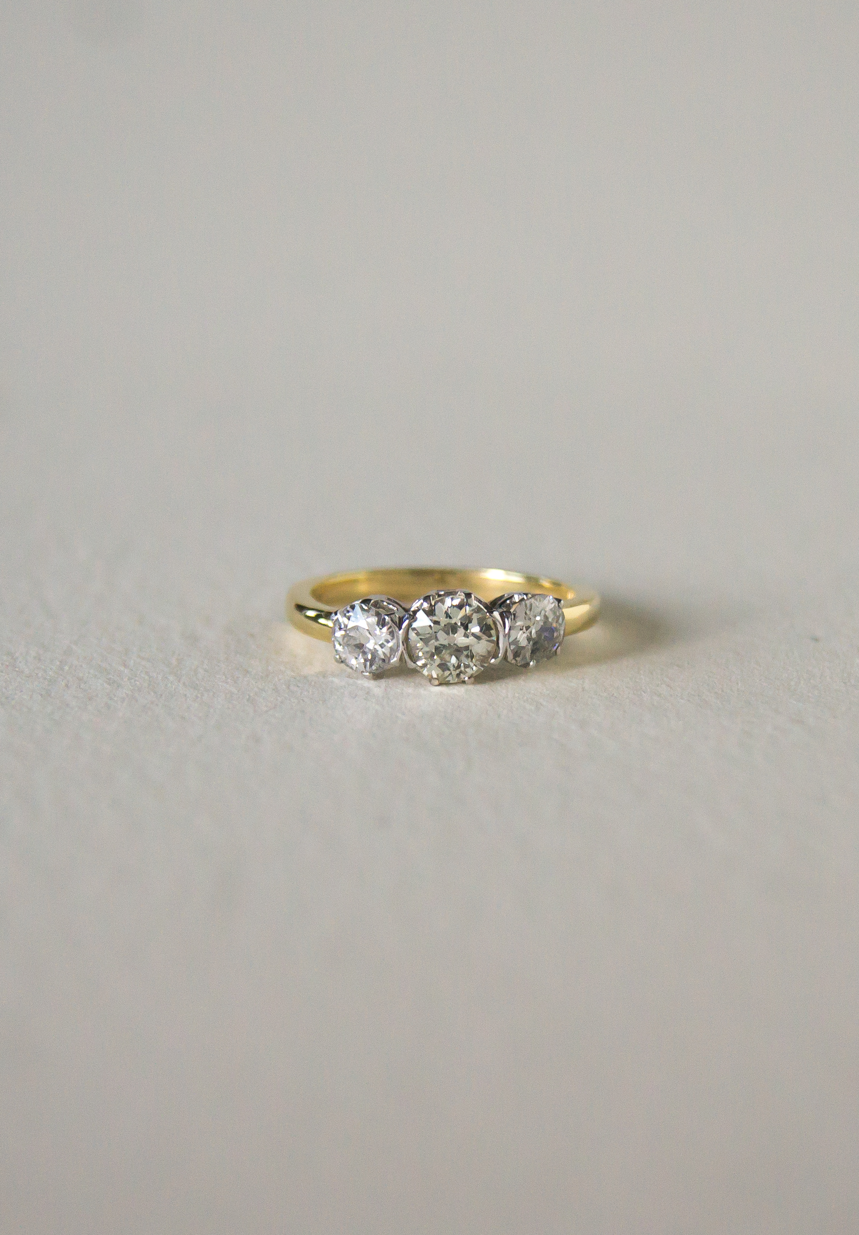 Old Cut Diamond Ring